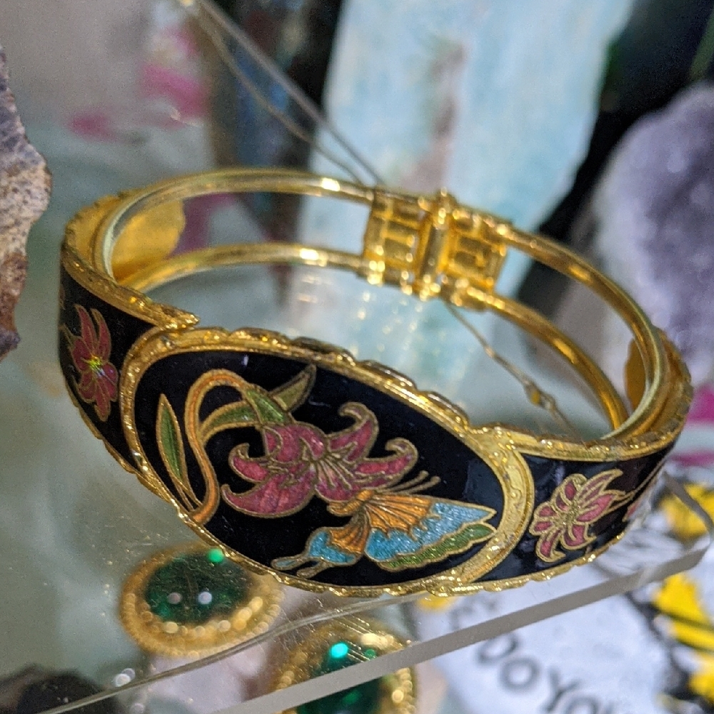 Phoenix Cloisonne Bracelet
